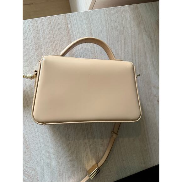 $178 New J Crew Leather Edie Top Handle Bag - Honey Brown - Picture 9 of 16